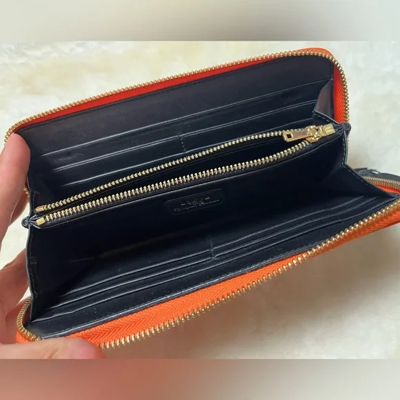 Loewe Butterfly Long Wallet With Black Tassels on Zipper - Picture 7 of 12